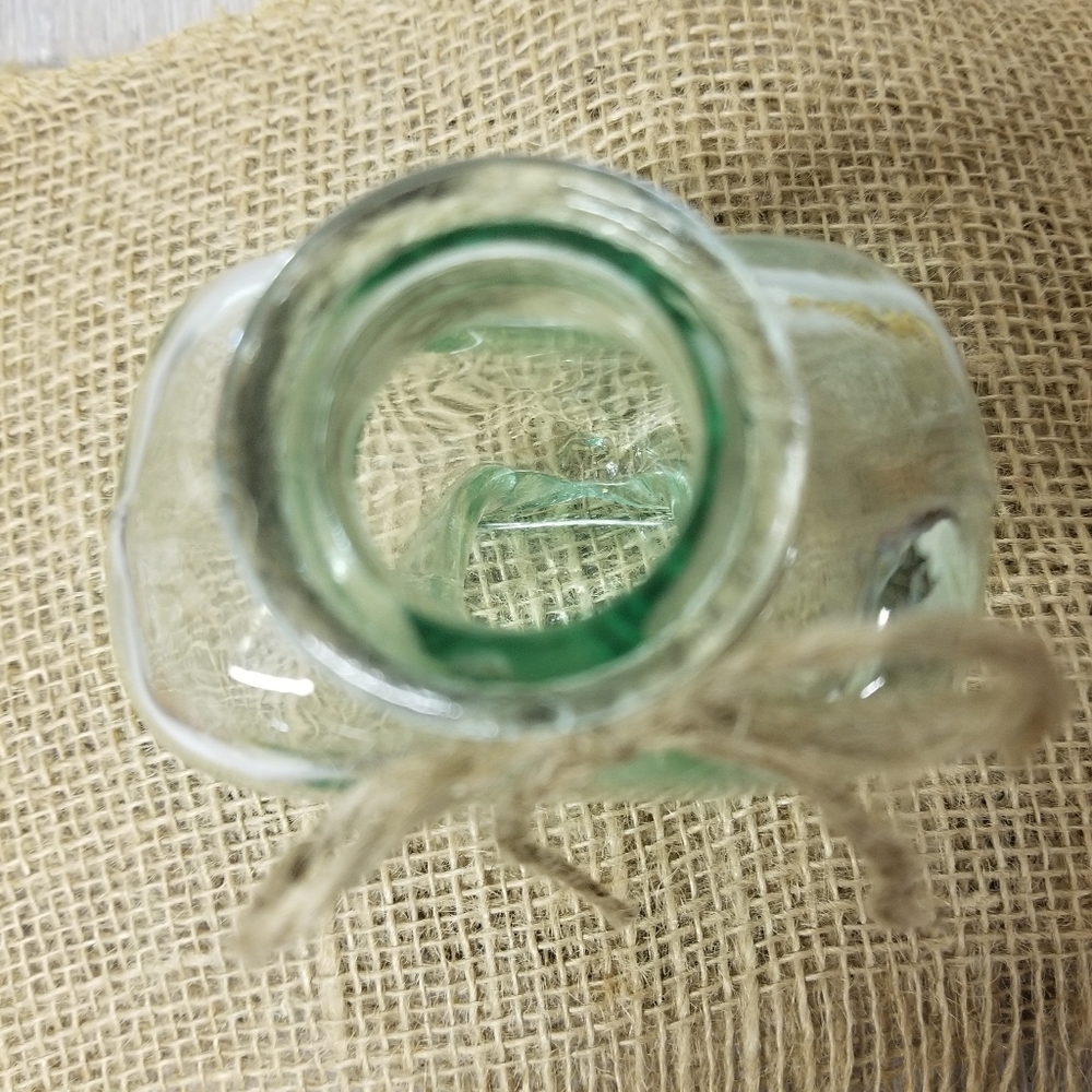 Vintage Heart Shaped Glass Bottle - Picture 5 of 8